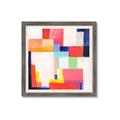 Picture of Vibrant Mosaic III _GroupedProduct_Square_Framed_Matted_