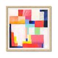 Picture of Vibrant Mosaic III _GroupedProduct_Square_Framed_Matted_