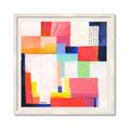 Picture of Vibrant Mosaic III _GroupedProduct_Square_Framed_Matted_