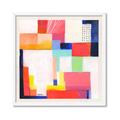 Picture of Vibrant Mosaic III _GroupedProduct_Square_Framed_Matted_
