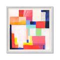 Picture of Vibrant Mosaic III _GroupedProduct_Square_Framed_Matted_