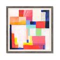 Picture of Vibrant Mosaic III _GroupedProduct_Square_Framed_Matted_