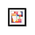 Picture of Vibrant Mosaic III _GroupedProduct_Square_Framed_Matted_