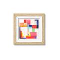 Picture of Vibrant Mosaic III _GroupedProduct_Square_Framed_Matted_