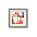 Picture of Vibrant Mosaic III _GroupedProduct_Square_Framed_Matted_