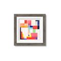 Picture of Vibrant Mosaic III _GroupedProduct_Square_Framed_Matted_