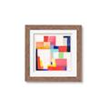 Picture of Vibrant Mosaic III _GroupedProduct_Square_Framed_Matted_