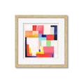 Picture of Vibrant Mosaic III _GroupedProduct_Square_Framed_Matted_