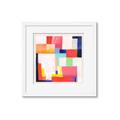Picture of Vibrant Mosaic III _GroupedProduct_Square_Framed_Matted_