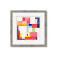 Picture of Vibrant Mosaic III _GroupedProduct_Square_Framed_Matted_