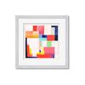 Picture of Vibrant Mosaic III _GroupedProduct_Square_Framed_Matted_