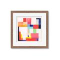 Picture of Vibrant Mosaic III _GroupedProduct_Square_Framed_Matted_