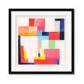 Picture of Vibrant Mosaic III _GroupedProduct_Square_Framed_Matted_
