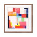 Picture of Vibrant Mosaic III _GroupedProduct_Square_Framed_Matted_