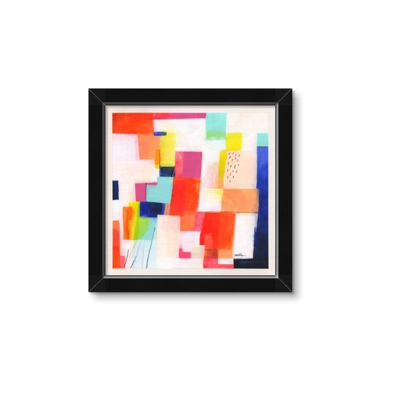 Picture of Vibrant Mosaic IV _GroupedProduct_Square_Framed_Matted_