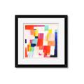 Picture of Vibrant Mosaic IV _GroupedProduct_Square_Framed_Matted_
