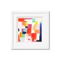 Picture of Vibrant Mosaic IV _GroupedProduct_Square_Framed_Matted_