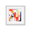 Picture of Vibrant Mosaic IV _GroupedProduct_Square_Framed_Matted_