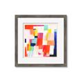 Picture of Vibrant Mosaic IV _GroupedProduct_Square_Framed_Matted_