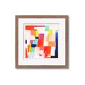Picture of Vibrant Mosaic IV _GroupedProduct_Square_Framed_Matted_