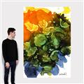 Picture of Burst of Hues I _GroupedProduct_Rectangle_Portrait_Canvas_