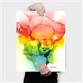 Picture of Burst of Hues II _GroupedProduct_Rectangle_Portrait_Canvas_