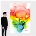 Picture of Burst of Hues II _GroupedProduct_Rectangle_Portrait_Canvas_