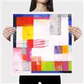 Picture of Vibrant Mosaic II _GroupedProduct_Square_Canvas_