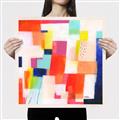Picture of Vibrant Mosaic IV _GroupedProduct_Square_Canvas_