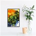 Picture of Burst of Hues I _GroupedProduct_Rectangle_Portrait_Canvas_Framed_
