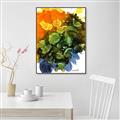 Picture of Burst of Hues I _GroupedProduct_Rectangle_Portrait_Canvas_Framed_