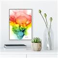 Picture of Burst of Hues II _GroupedProduct_Rectangle_Portrait_Canvas_Framed_