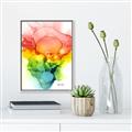 Picture of Burst of Hues II _GroupedProduct_Rectangle_Portrait_Canvas_Framed_