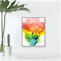Picture of Burst of Hues II _GroupedProduct_Rectangle_Portrait_Canvas_Framed_