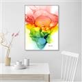 Picture of Burst of Hues II _GroupedProduct_Rectangle_Portrait_Canvas_Framed_