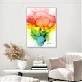 Picture of Burst of Hues II _GroupedProduct_Rectangle_Portrait_Canvas_Framed_