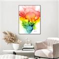 Picture of Burst of Hues II _GroupedProduct_Rectangle_Portrait_Canvas_Framed_