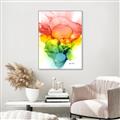 Picture of Burst of Hues II _GroupedProduct_Rectangle_Portrait_Canvas_Framed_