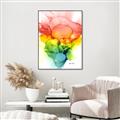 Picture of Burst of Hues II _GroupedProduct_Rectangle_Portrait_Canvas_Framed_