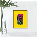 Picture of Hued Harmony II _GroupedProduct_Rectangle_Portrait_Canvas_Framed_