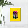 Picture of Hued Harmony II _GroupedProduct_Rectangle_Portrait_Canvas_Framed_