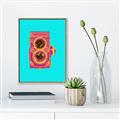 Picture of Hued Harmony IV _GroupedProduct_Rectangle_Portrait_Canvas_Framed_