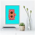 Picture of Hued Harmony IV _GroupedProduct_Rectangle_Portrait_Canvas_Framed_