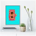 Picture of Hued Harmony IV _GroupedProduct_Rectangle_Portrait_Canvas_Framed_
