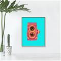 Picture of Hued Harmony IV _GroupedProduct_Rectangle_Portrait_Canvas_Framed_