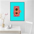 Picture of Hued Harmony IV _GroupedProduct_Rectangle_Portrait_Canvas_Framed_