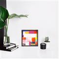 Picture of Vibrant Mosaic I _GroupedProduct_Square_Canvas_Framed_