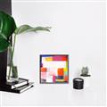 Picture of Vibrant Mosaic I _GroupedProduct_Square_Canvas_Framed_