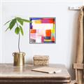 Picture of Vibrant Mosaic I _GroupedProduct_Square_Canvas_Framed_