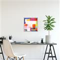 Picture of Vibrant Mosaic I _GroupedProduct_Square_Canvas_Framed_